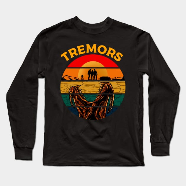 Strawberryjamstudio Tremors Vintage Long Sleeve T Shirt